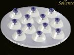 RGB Underwater Lamp LED Lens Array , Round PMMA Optical LED Lens