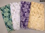 Lace Embroidery Sequins Organza African Bridal Wedding Dress Fabric 100%
