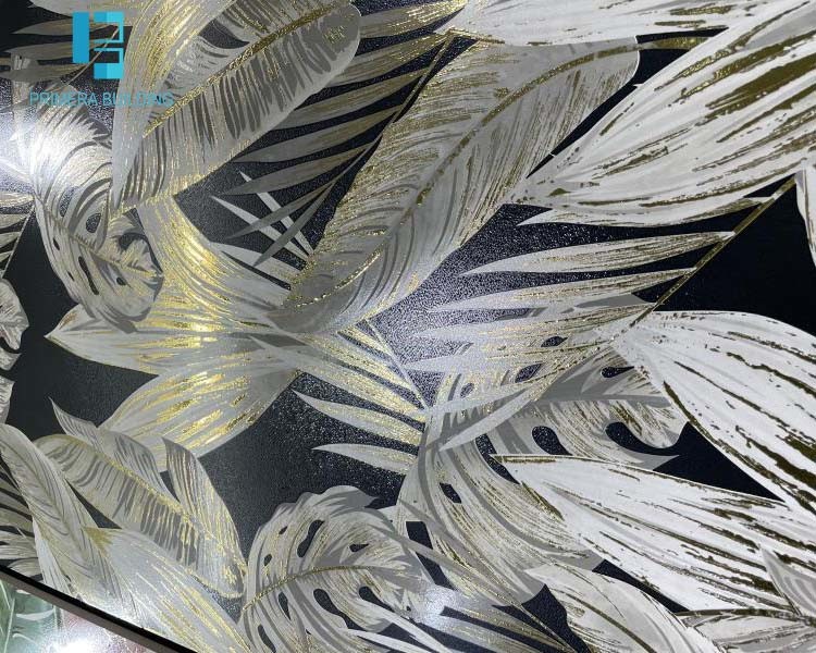 60x120cm Flower Gold Colour Floor Tiles Bedroom Decorating Porcelain Tiles