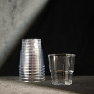 China 180ml Reusable Wine Cups with Custom PS Plastic Logo factory