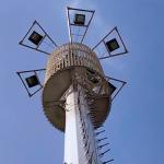 OEM Antenna 30m 30m/S Monopole Steel Tower