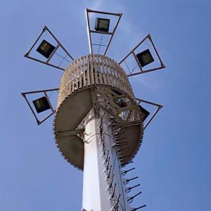China Corrosion Resistant Galvanized Mobile Cell Phone Tower factory
