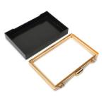 Box Clasp Purse Clutch Frame Hardware Clamshell Thicken Hardened
