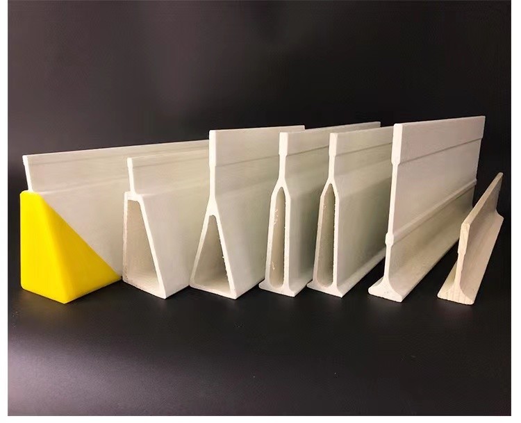 Composite Material Plastic Flooring Support FRP Beam 120*32mm 150*45mm