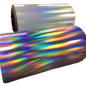 China Clear Holographic PET Hologram Thermal Lamination Film For Printing factory