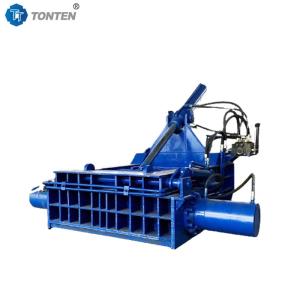 OEM Metal Scrap Briquetting Machine Hydraulic Belling Into Block 125ton