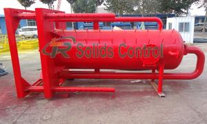 China Skid Mounted 800mm Oil Drilling Mud Gas Separator factory