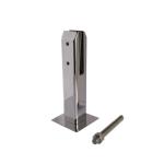 Industrial Tempered Glass Spigot Balustrade with Stainless Steel Pool Fence