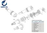 A7V Series Handok Hydraulic Pump A7V55 A7V80 A7V107 A7V160 A7V225 A7V250 A7V355