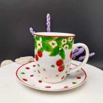 Hot Sale 18oz Breakfast Ceramic Mug Milk Cup