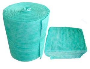 China 1.5 M/S Velocity Air Filter Material Roll Paper / Galvanizef / Aluminium Frame Washable factory