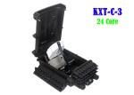 96 Core Multicore Joint Closure Fiber Optic FTTX Network System Connection