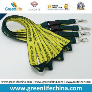 China Earthfriendly Safety Jacquard Woven Logo Lanyards w/Breakaway ID Badge System Need factory