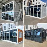 Shengde Staff Container House Steel Structure Frame Welded for Home Office