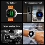 750MAh Battery New S7 Ultra Smartwatch Multi-Motion Compass Heart Rate Health