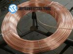 4.76mm*0.65mm Steel Bundy Tube ASTM A254 SPCC Pancake Copper Tube