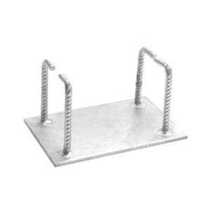 China Premium Silver Aluminum Fixture Embedded Parts For Curtain Wall System factory