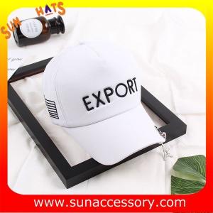 China QF17015 Sun Accessory customized wholesale baseball caps and hats for ladies ,caps in stock MOQ only 3 pcs factory
