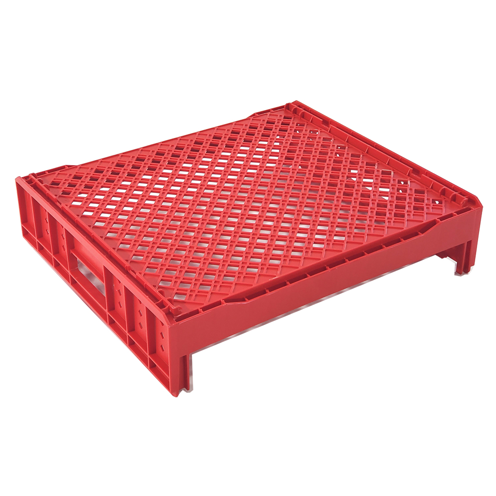 550*480*130mm Customized Color Plastic Crates for Bread Made of Durable PP Material