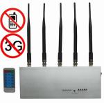 3G / GSM Desktop Remote Control Cellphone Jammer / Blocker EST-505A