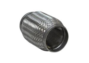 China Flexible Mufflers Pipe Auto Vehicle Parts Double Briaded Stainless Steel Flex Exhaust factory
