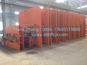 China Customized Carbon Steel Conveyor Belt Rubber Vulcanizing Press factory