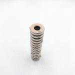 N48 Sintered Neodymium Ring Magnet With Adhesive Silver Coating