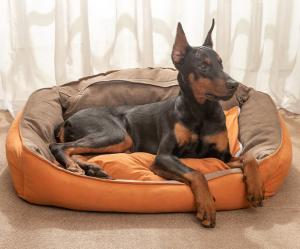 China Washable Large Dog Cushion Comfortable And Warming Rectangle Dog Bed factory