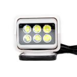 High quality 7 inch LED search light with 6pcs*5w high intensity LEDS Waterproof