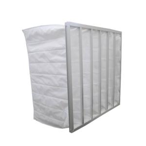 China Synthetic Fiber F5 Secondary Pocket Air Filters Particle Adsorption factory