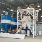 Degreasing Coating Dry Mortar Equipment External Wall Putty Batching Plant