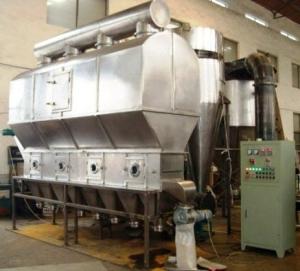 China High Efficiency Horizontal Fluid Bed Dryer Machine Adjustable Temperature factory