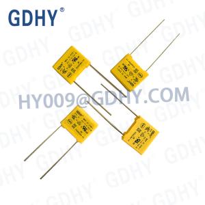 China 0.047uf 310VDC X2 Polypropylene Film Capacitor OEM ODM factory