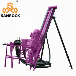 China Portable Hydraulic Borehole Drilling Rig Mining Pneumatic Small DTH Drilling Rig Machine factory