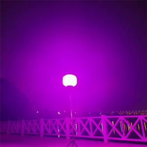 China IP65 Waterproof Light Tower 60W RGB Led Balloons For Camping Weddings Decoration factory