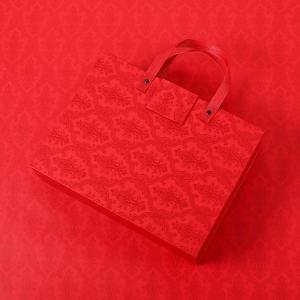 Luxury 250gsm Cardboard Custom Paper Packaging Box With Handle