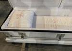 Iron Burial Vault Stainless Steel Casket Customizable For Exceptional Durability
