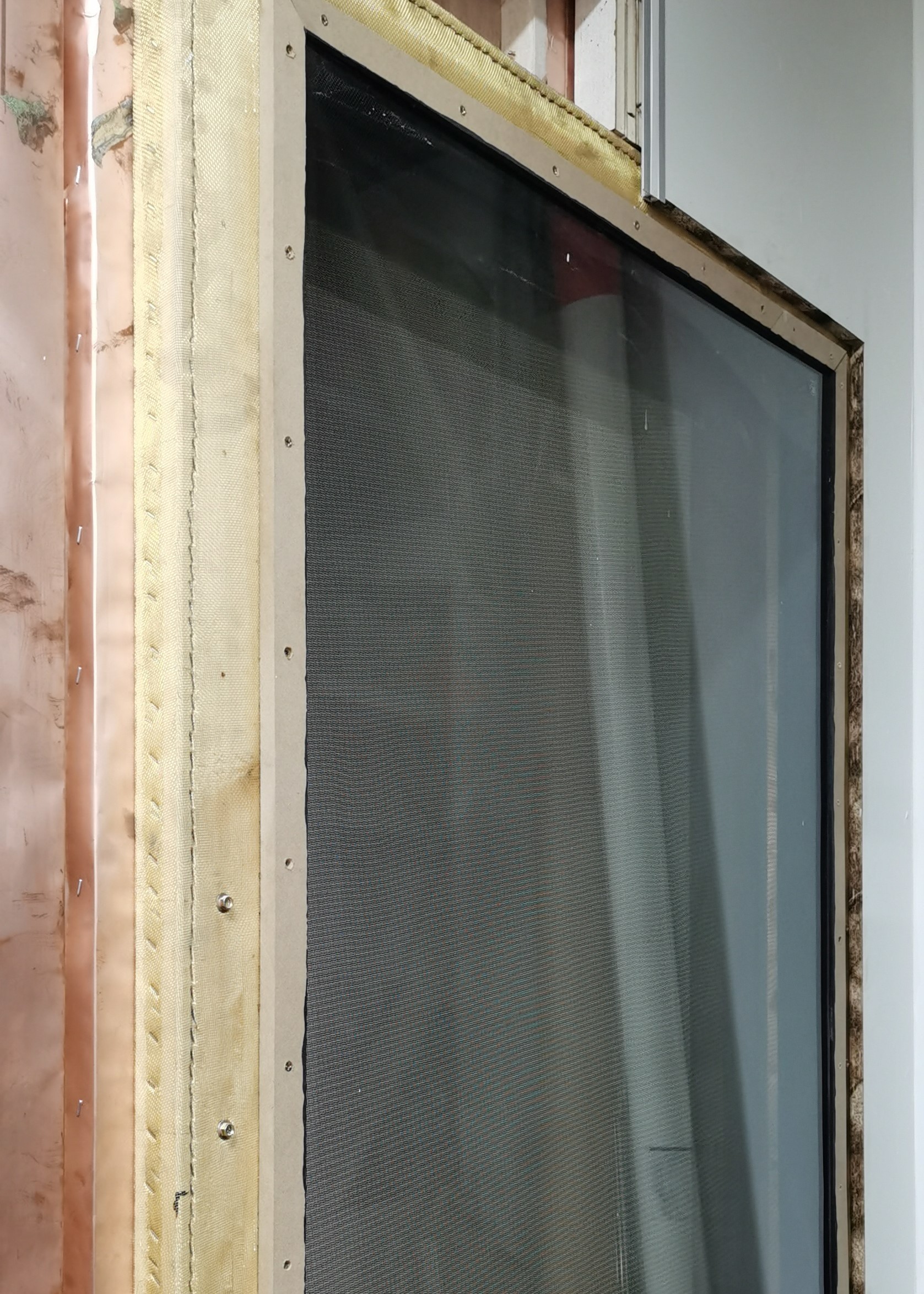Hollow Glasses Rf Windows Electro Magnetic Installation Project