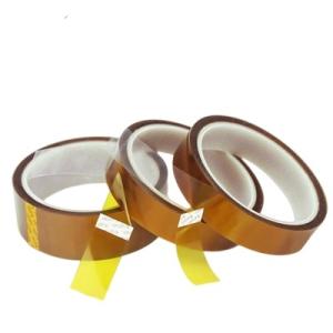 China Custom Thickness Width Length Double Sided Adhesive Kapton Polyimide Tape factory