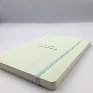 Stitching Bound Thick Paper Spiral Notebook 128gsm A5 Size Matt Lamination