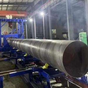 China Penstocks Project Erw Galvanized Steel Pipe Diameter 300mm To 3500mm factory