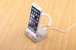 COMER anti-theft cable alarm Devices mobile phone security display stands with
