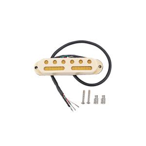 China Hot Rails Guitar Pickup Cream Noiseless Double Coil For Cigar Box Guitar factory