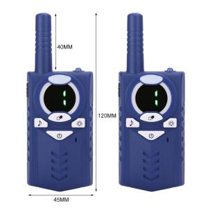 China ABS 3 Channels LED Flashlight 5km Portable Walkie Talkie factory