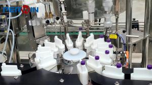 China 10ml and 40ml Accurate Filling Diagnostic Reagent Filling Capping Labeling Line factory
