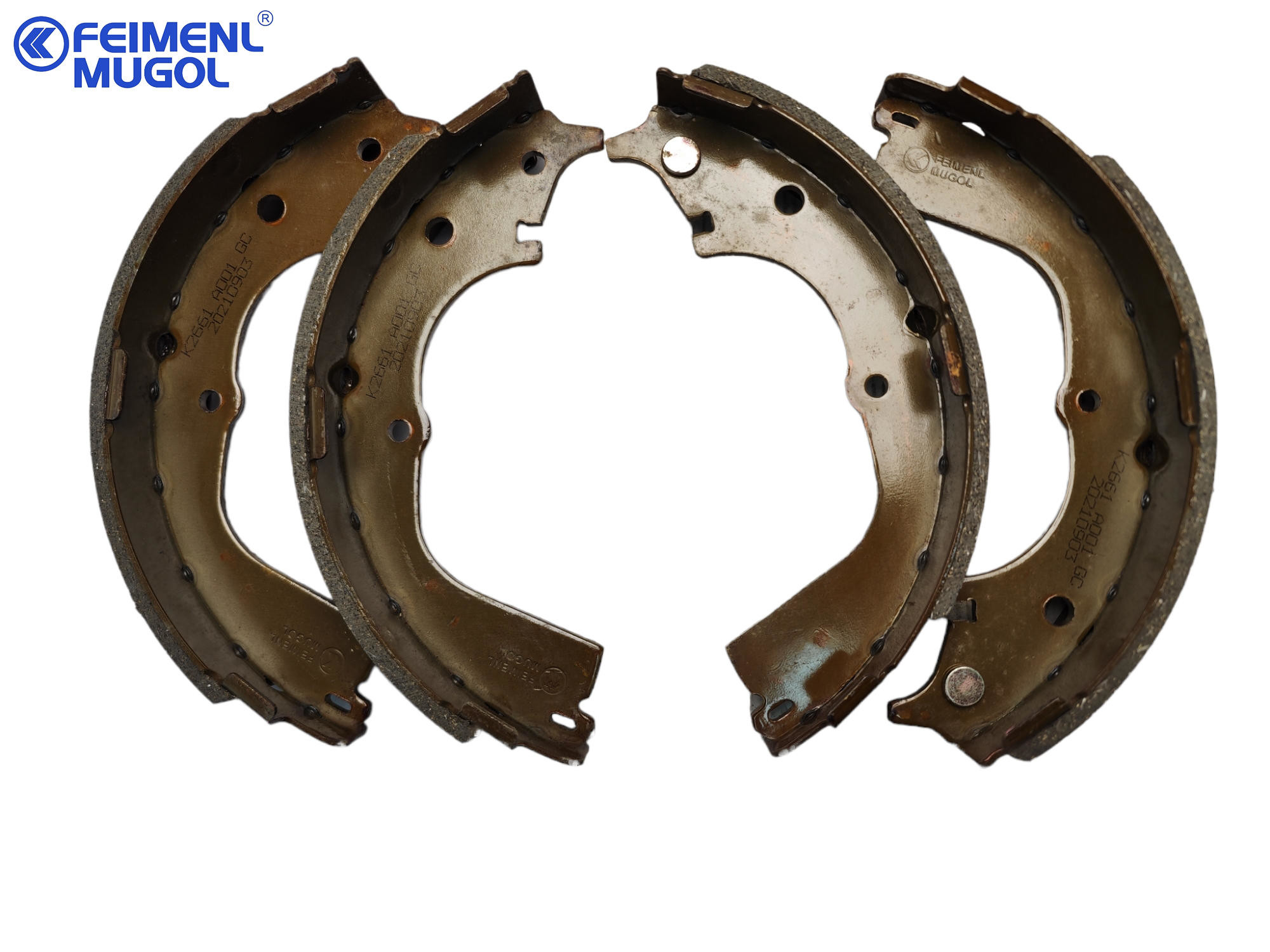 EEP1-2008-AA Auto Parts Truck Brake Shoes JMC 1020 Brake System Parts