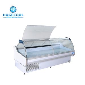 China Air Cooling Deli Display Cabinets , Commercial Deli Case For Meat And Fish factory