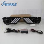 Smrke For Jeep Compass 2016-2017 Mustang Style Cob Led Daytime Running Lights