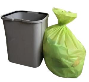 China Compostable100% Biodegradable Garbage Bag Plastic Bags for a Cleaner and Greener Home factory