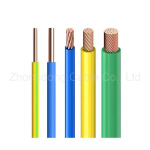 China BVR Copper Conductor Electrical Cable PVC Insulated Tinned Copper Wires OEM Logo factory